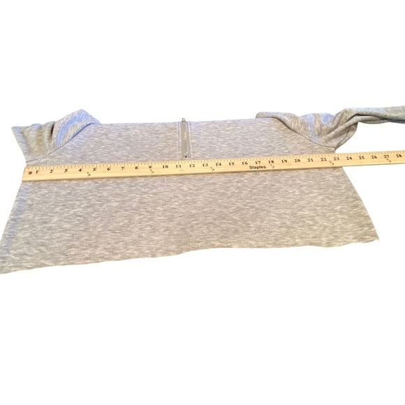 Eddie Bauer Men's Lounge Quarter Zip Pullover Sweatshirt Gray Size L Pullover - Picture 6 of 7